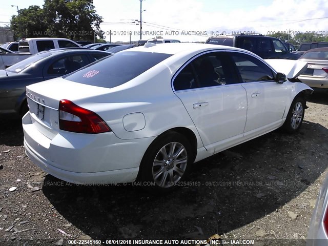 YV1AS982791101174 - 2009 VOLVO S80 3.2 WHITE photo 4