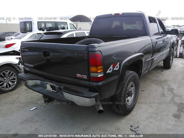 1GTHK23U14F185735 - 2004 GMC SIERRA K2500 HEAVY DUTY GRAY photo 4