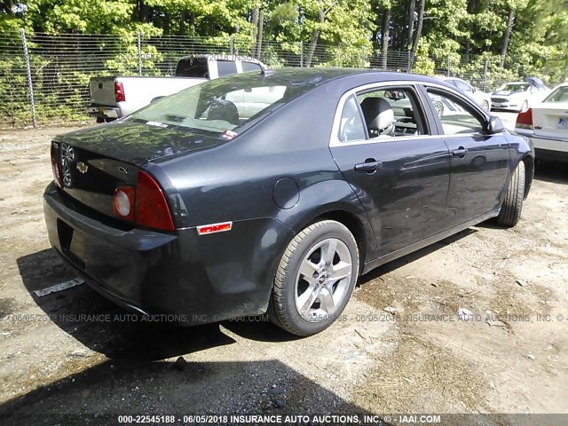 1G1ZB5E10BF277370 - 2011 CHEVROLET MALIBU LS შავი ფოტო 4