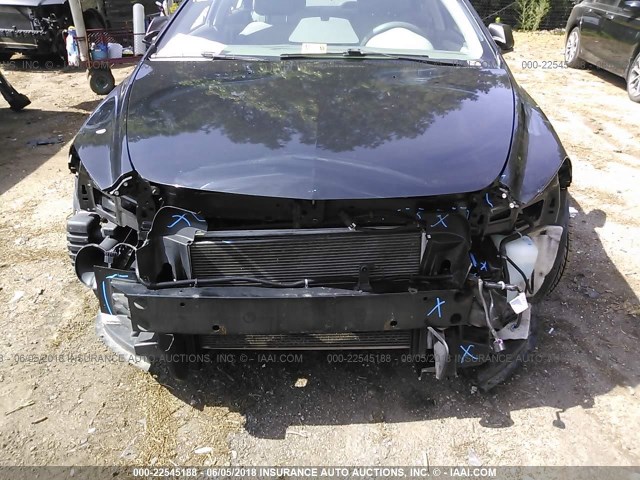 1G1ZB5E10BF277370 - 2011 CHEVROLET MALIBU LS შავი ფოტო 6