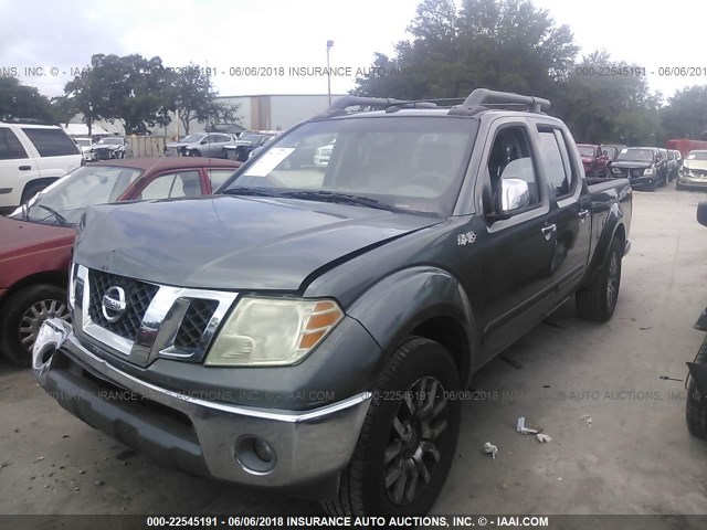 1N6AD09U69C416366 - 2009 NISSAN FRONTIER CREW CAB SE/CREW CAB LE GRAY photo 2