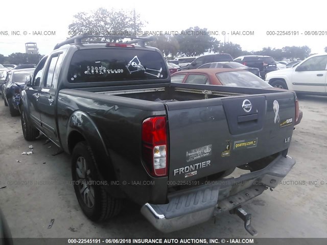 1N6AD09U69C416366 - 2009 NISSAN FRONTIER CREW CAB SE/CREW CAB LE GRAY photo 3