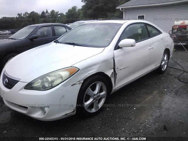 4T1CA30P64U012432 - 2004 TOYOTA CAMRY SOLARA SE/SLE თეთრი ფოტო 6