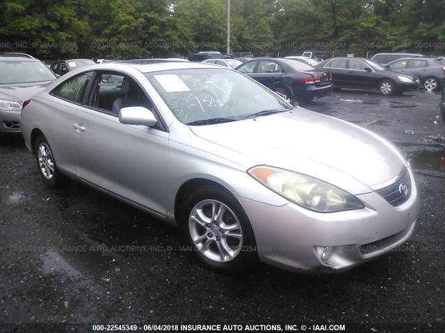 4T1CE30P75U982246 - 2005 TOYOTA CAMRY SOLARA SE/SLE Gümüş foto 1