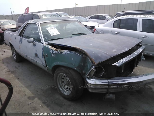 1W80J9R448680 - 1979 CHEVROLET EL CAMINO GRAY photo 1