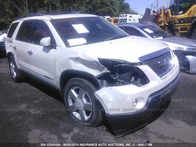 1GKEV33777J124714 - 2007 GMC ACADIA SLT-2 WHITE photo 6