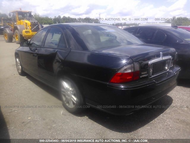 1LNHM87A45Y630970 - 2005 LINCOLN LS 黑色 照片 3