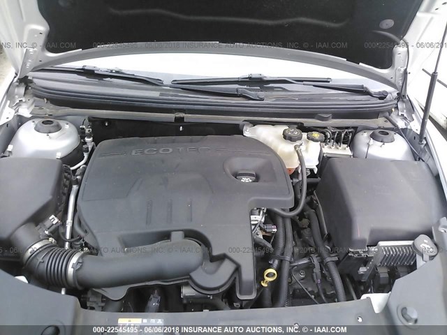 1G1ZB5E14BF251466 - 2011 CHEVROLET MALIBU LS SILVER photo 10