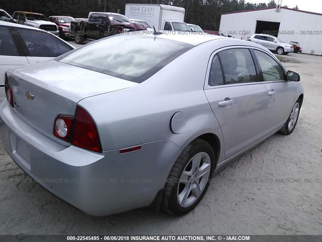 1G1ZB5E14BF251466 - 2011 CHEVROLET MALIBU LS SILVER photo 4