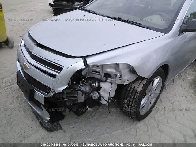 1G1ZB5E14BF251466 - 2011 CHEVROLET MALIBU LS SILVER photo 6