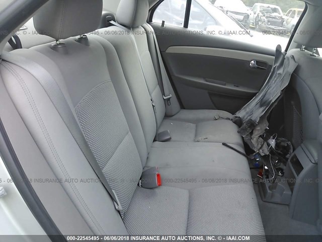 1G1ZB5E14BF251466 - 2011 CHEVROLET MALIBU LS SILVER photo 8