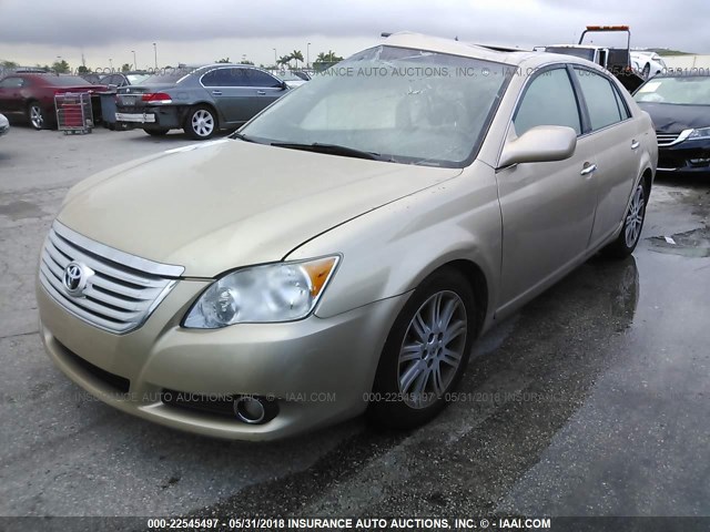 4T1BK36B19U346203 - 2009 TOYOTA AVALON XL/XLS/LIMITED GOLD photo 2