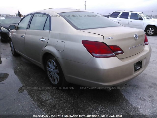 4T1BK36B19U346203 - 2009 TOYOTA AVALON XL/XLS/LIMITED GOLD photo 3