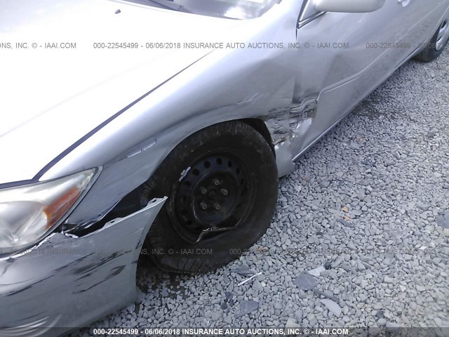 4T1BE32K94U867112 - 2004 TOYOTA CAMRY LE/XLE/SE ვერცხლისფერი ფოტო 6