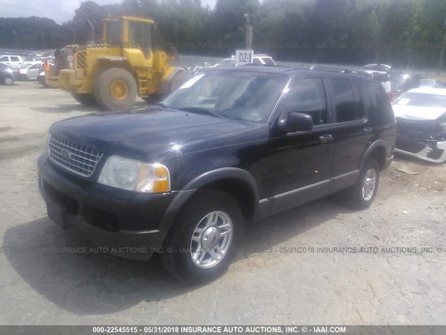 1FMZU73K23ZA49925 - 2003 FORD EXPLORER XLT/XLT SPORT/NBX BLACK photo 2