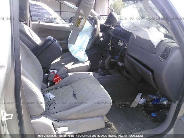 5TEHN72N64Z418445 - 2004 TOYOTA TACOMA DOUBLE CAB 银色 照片 5