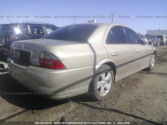 1LNFM87A86Y640846 - 2006 LINCOLN LS 金色 照片 4