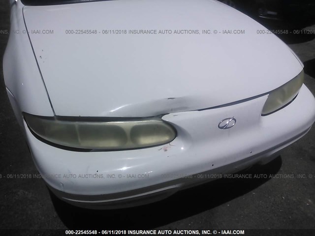 1G3NL52T4YC407752 - 2000 OLDSMOBILE ALERO GL WHITE photo 6