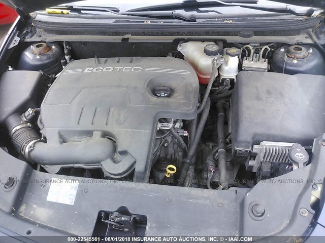 1G1ZH57B894150537 - 2009 CHEVROLET MALIBU 1LT 蓝色 照片 10