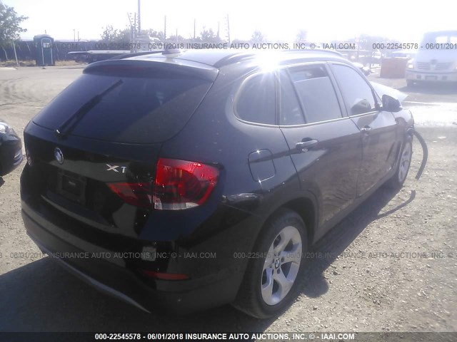 WBAVM1C58FVW58536 - 2015 BMW X1 SDRIVE28I BLACK photo 4