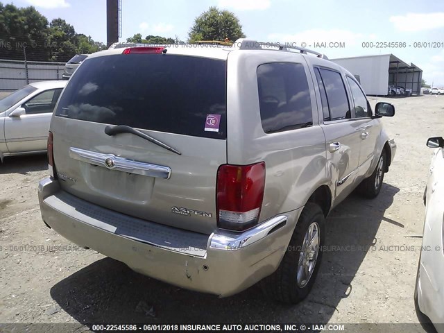 1A8HX58P49F705478 - 2009 CHRYSLER ASPEN LIMITED GOLD photo 4