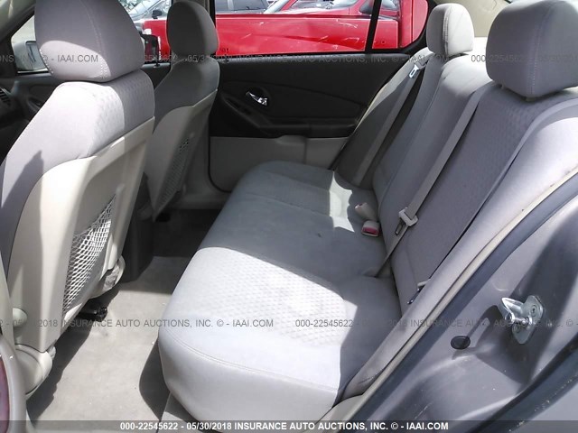 1G1ZT58N48F102737 - 2008 CHEVROLET MALIBU LT/CLASSIC GRAY photo 8