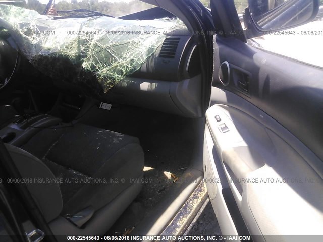 3TMLU42N05M002465 - 2005 TOYOTA TACOMA DOUBLE CAB ლურჯი ფოტო 5