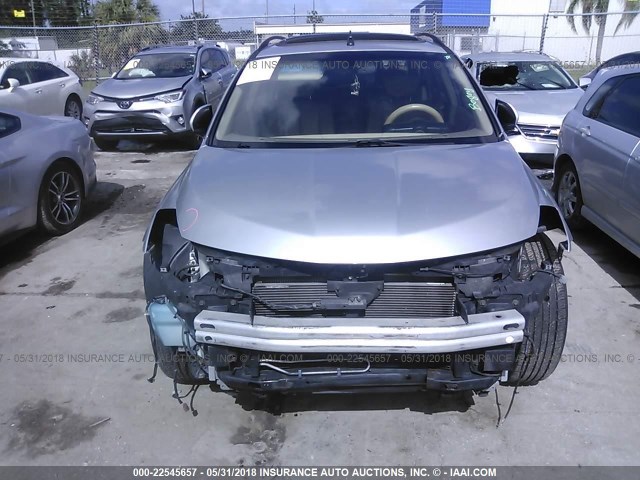 JN8AZ08T24W209580 - 2004 NISSAN MURANO SL/SE SILVER photo 6