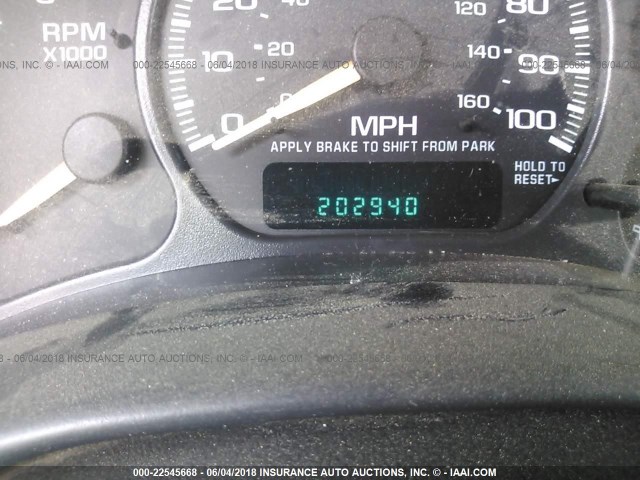 1GNFK16TX1J297597 - 2001 CHEVROLET SUBURBAN K1500 栗色 照片 7