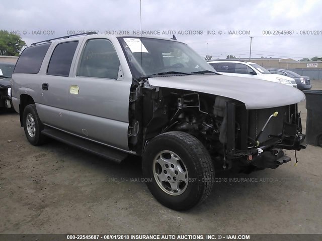 1GNFK16Z26J140920 - 2006 CHEVROLET SUBURBAN K1500 GRAY photo 1