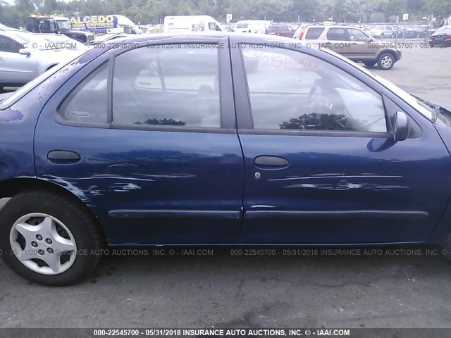 1G1JC524827109107 - 2002 CHEVROLET CAVALIER CNG BLUE photo 6