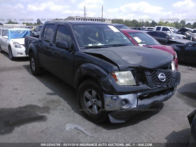 1N6AD0ER7AC409884 - 2010 NISSAN FRONTIER CREW CAB SE/LE/NISMO TEAL photo 1