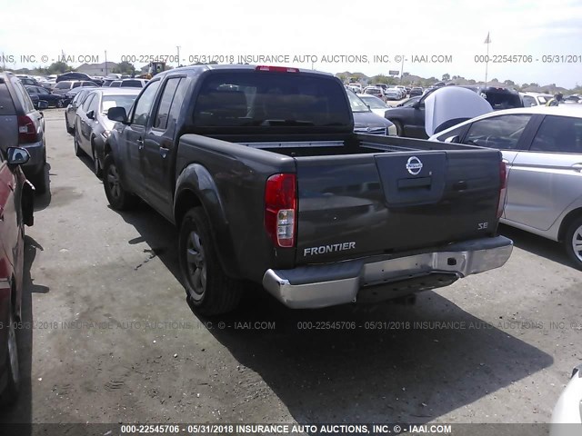 1N6AD0ER7AC409884 - 2010 NISSAN FRONTIER CREW CAB SE/LE/NISMO TEAL photo 3