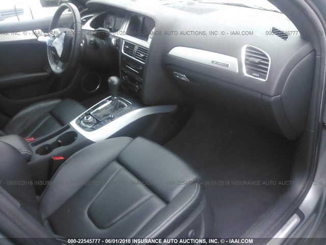 WAUBGBFL4AA134391 - 2010 AUDI S4 PREMIUM PLUS GRAY photo 5