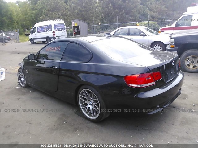 WBAWC7C59AE271531 - 2010 BMW 335 XI BLACK photo 3