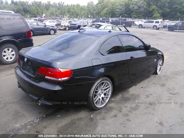 WBAWC7C59AE271531 - 2010 BMW 335 XI BLACK photo 4