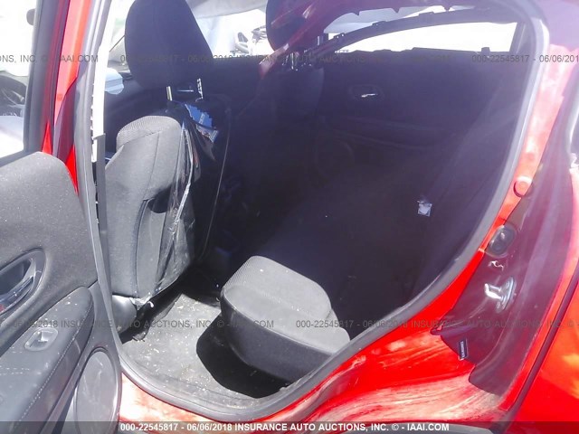 3CZRU6H35GM736236 - 2016 HONDA HR-V LX RED photo 8