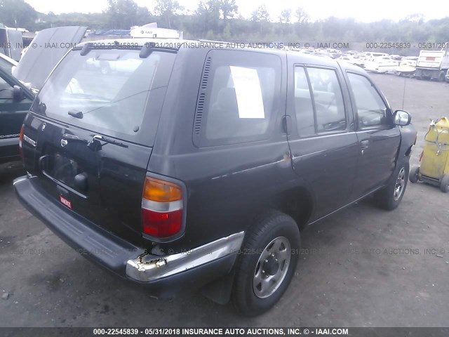 JN8AR05Y1WW212232 - 1998 NISSAN PATHFINDER LE/SE/XE BLACK photo 4