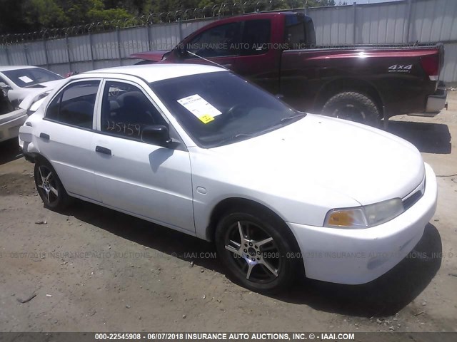 JA3AY26A4WU020776 - 1998 MITSUBISHI MIRAGE DE WHITE photo 1