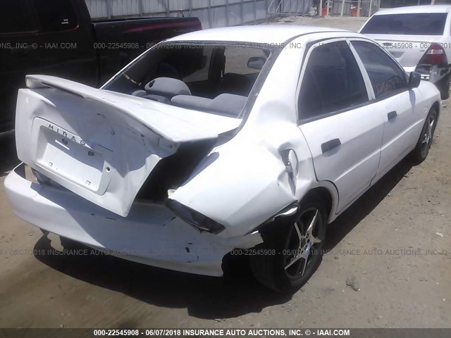 JA3AY26A4WU020776 - 1998 MITSUBISHI MIRAGE DE WHITE photo 6