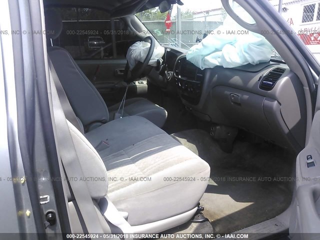 5TBRT34126S473836 - 2006 TOYOTA TUNDRA ACCESS CAB SR5 SILVER photo 5