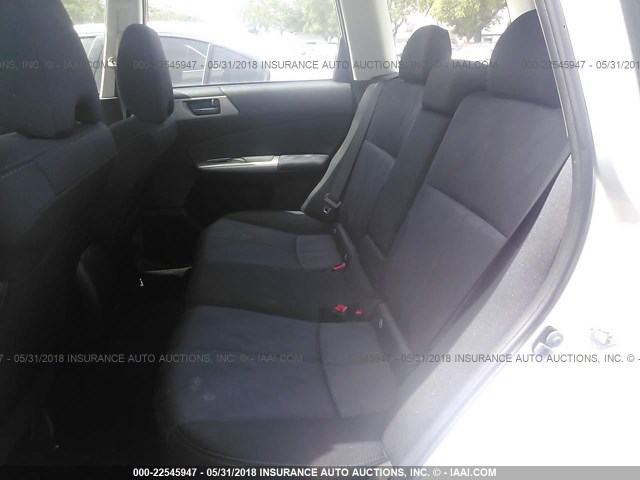 JF2SH6BC4AH915062 - 2010 SUBARU FORESTER XS Srebrny zdjęcie 8