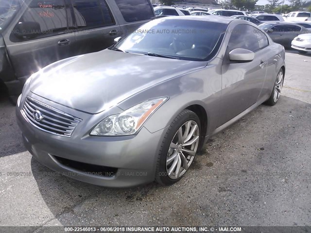 JNKCV64E08M107902 - 2008 INFINITI G37 JOURNEY/SPORT GRAY photo 2