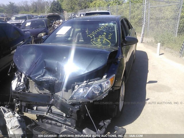 4T1BF1FK6DU261942 - 2013 TOYOTA CAMRY L/SE/LE/XLE 黑色 照片 2