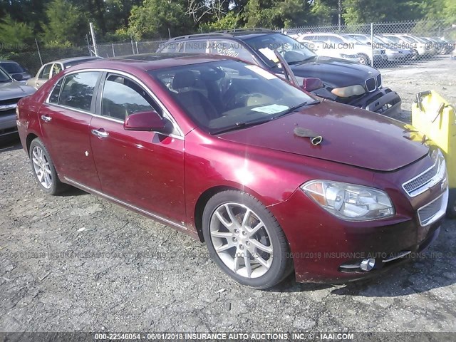 1G1ZK57739F157302 - 2009 CHEVROLET MALIBU LTZ 红色 照片 1