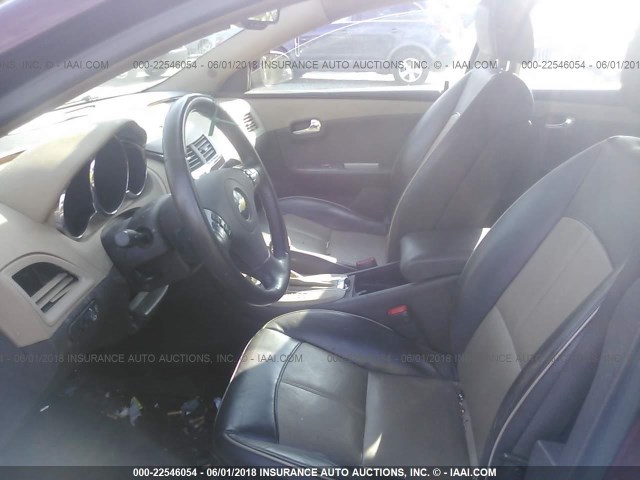 1G1ZK57739F157302 - 2009 CHEVROLET MALIBU LTZ 红色 照片 5