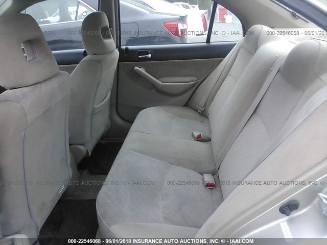 JHMES96673S011696 - 2003 HONDA CIVIC HYBRID TAN photo 8