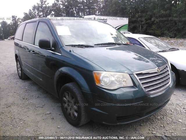 2A8HR44E69R542754 - 2009 CHRYSLER TOWN & COUNTRY LX GREEN photo 1