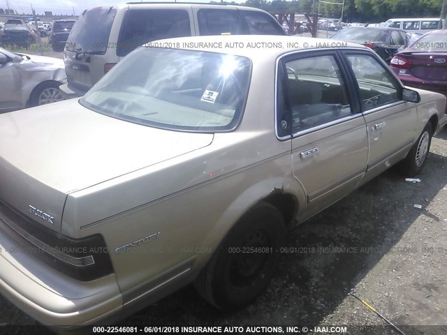 1G4AG55M5S6498636 - 1995 BUICK CENTURY SPECIAL Champagne photo 4