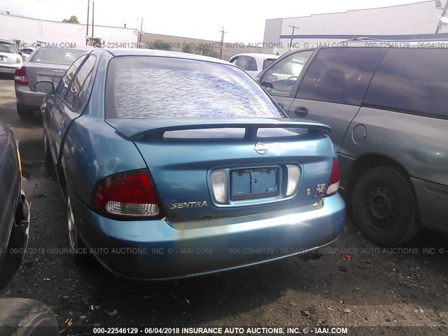 3N1AB51D33L718231 - 2003 NISSAN SENTRA SE-R SPEC V BLUE photo 3